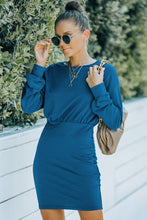 Load image into Gallery viewer, Drop Shoulder Pencil Hem Dress