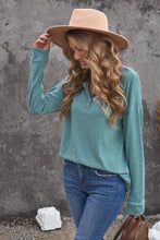 Load image into Gallery viewer, Button Up Drop Shoulder Top