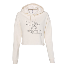 Load image into Gallery viewer, Recycle Cropped Hoodie