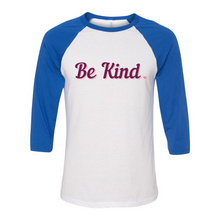 Load image into Gallery viewer, Be Kind Raglan Tee T-Shirt
