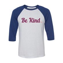 Load image into Gallery viewer, Be Kind Raglan Tee T-Shirt