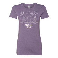 Load image into Gallery viewer, Save Our Seas Fitted Tee