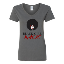 Load image into Gallery viewer, Black Girl Magic V-Neck T-Shirt