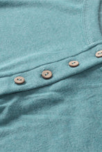 Load image into Gallery viewer, Button Up Drop Shoulder Top