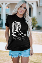 Load image into Gallery viewer, Boots Graphic Tee Shirt