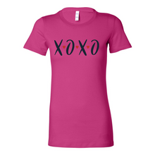 Load image into Gallery viewer, XOXO Fitted Tee
