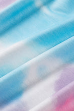 Load image into Gallery viewer, Tie-Dye Boat Neck Batwing Sleeve Tee