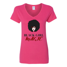 Load image into Gallery viewer, Black Girl Magic V-Neck T-Shirt