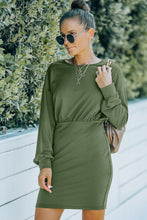Load image into Gallery viewer, Drop Shoulder Pencil Hem Dress