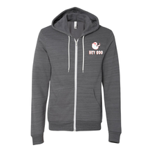 Load image into Gallery viewer, Hey Boo Zip Up Hoodie