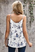 Load image into Gallery viewer, Floral Spliced Mesh Cami