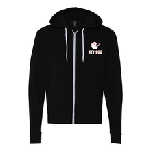 Load image into Gallery viewer, Hey Boo Zip Up Hoodie