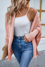 Load image into Gallery viewer, Open Front Long Sleeve Cardigan