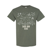 Load image into Gallery viewer, Save Our Seas Unisex T-Shirt