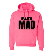Load image into Gallery viewer, Retro Black Fake Mad Hoodie (Old)