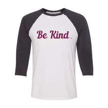 Load image into Gallery viewer, Be Kind Raglan Tee T-Shirt