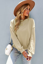 Load image into Gallery viewer, Dropped Shoulder Balloon Sleeve Sweatshirt