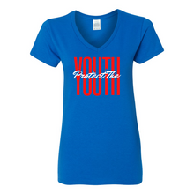 Load image into Gallery viewer, Protect The Youth V-Neck T-Shirt
