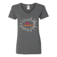 Load image into Gallery viewer, Be Audacious V-Neck T-Shirt