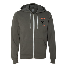 Load image into Gallery viewer, Creepin' It Real Zip Up Hoodie