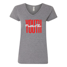 Load image into Gallery viewer, Protect The Youth V-Neck T-Shirt
