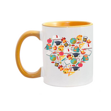 Load image into Gallery viewer, Teacher Heart 11oz. Mugs