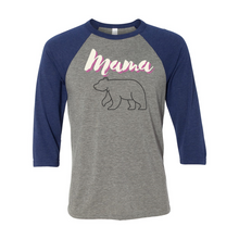 Load image into Gallery viewer, Mama Bear Raglan T-Shirt