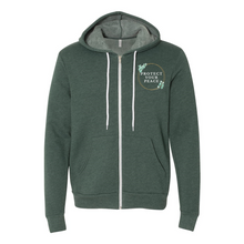 Load image into Gallery viewer, Protect Your Peace Zip Up Hoodie