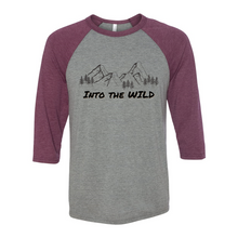 Load image into Gallery viewer, Into The Wild Raglan T-Shirt