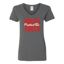 Load image into Gallery viewer, Protect The Youth V-Neck T-Shirt