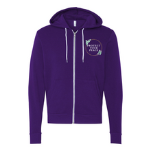 Load image into Gallery viewer, Protect Your Peace Zip Up Hoodie