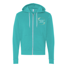 Load image into Gallery viewer, Protect Your Peace Zip Up Hoodie