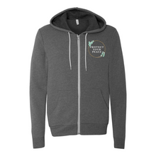Load image into Gallery viewer, Protect Your Peace Zip Up Hoodie