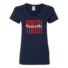 Load image into Gallery viewer, Protect The Youth V-Neck T-Shirt