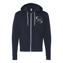 Load image into Gallery viewer, Protect Your Peace Zip Up Hoodie