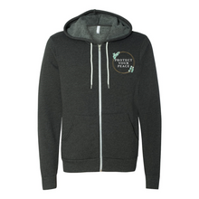 Load image into Gallery viewer, Protect Your Peace Zip Up Hoodie