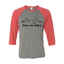 Load image into Gallery viewer, Into The Wild Raglan T-Shirt