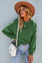 Load image into Gallery viewer, Dropped Shoulder Balloon Sleeve Sweatshirt
