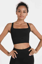 Load image into Gallery viewer, Crisscross Open Back Cropped Sports Cami