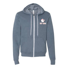 Load image into Gallery viewer, Hey Boo Zip Up Hoodie