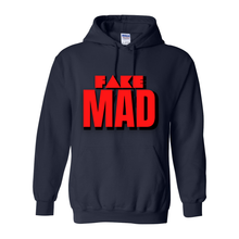Load image into Gallery viewer, Red Retro Fake Mad Hoodie