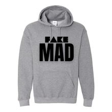 Load image into Gallery viewer, Retro Black Fake Mad Hoodie (Old)