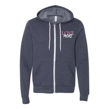 Load image into Gallery viewer, Love More Zip Up Hoodie