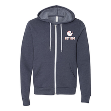 Load image into Gallery viewer, Hey Boo Zip Up Hoodie