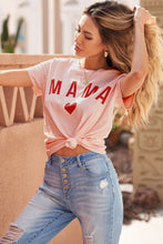 Load image into Gallery viewer, MAMA Heart Graphic Tee