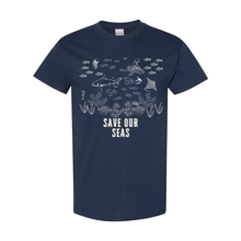 Load image into Gallery viewer, Save Our Seas Unisex T-Shirt