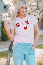 Load image into Gallery viewer, MAMA Heart Graphic Tee