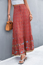 Load image into Gallery viewer, Floral Tied Maxi Skirt