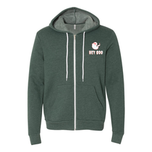Load image into Gallery viewer, Hey Boo Zip Up Hoodie