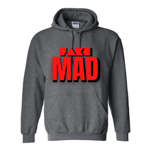 Load image into Gallery viewer, Red Retro Fake Mad Hoodie